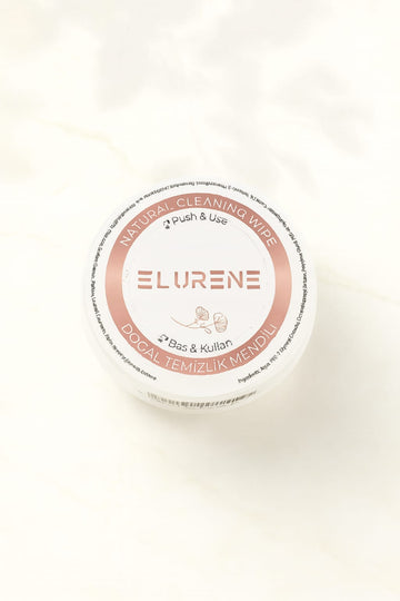 Elurene Doğal Temizlik Mendili 10'lu Paket